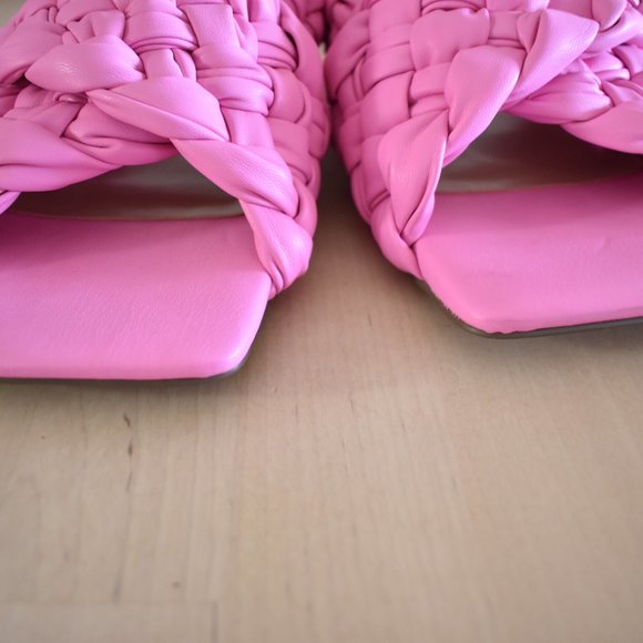 Steve Madden Marina Braided Square Toe Sandals - Picture 4 of 14